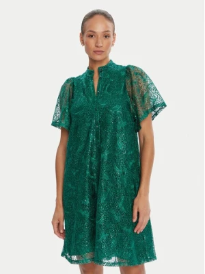 Obrázek produktu Bruuns Bazaar Koktejlové šaty Palm Philly BBW4541 Zelená Loose Fit