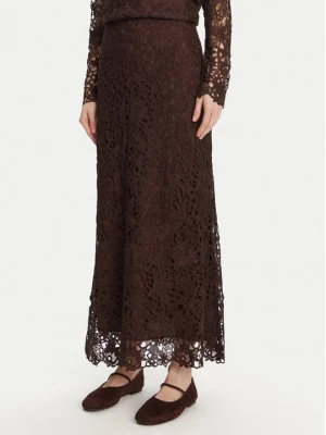 Obrázek produktu Bruuns Bazaar Midi sukně Sago Joanelle BBW4518 Hnědá Regular Fit