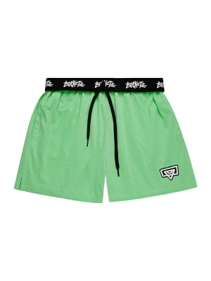 Obrázek produktu Bucketz Sportovní kalhoty 'All Day' limetková / černá / bílá