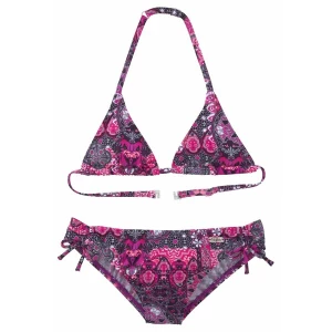 Obrázek produktu BUFFALO Bikiny antracitová / pink / černá