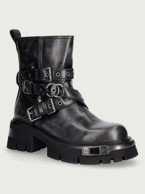 Obrázek produktu Buffalo kotníkové boty dámské Soraya Heavy Biker Mid černá