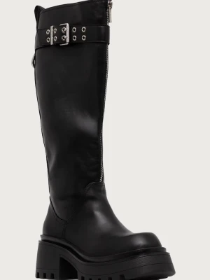 Obrázek produktu Buffalo kozačky nad kolena dámské Liv Zip Boot Hi černá
