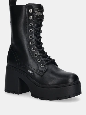 Obrázek produktu Buffalo Nízké kozačky Mila Lace Up Mid černá