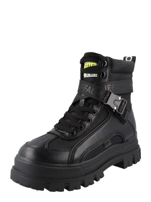 Obrázek produktu BUFFALO Šněrovací boty 'ASPHA COM1 LACEUP MID' světle zelená / černá / bílá