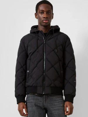 Obrázek produktu Bunda bomber s odnímatelnou kapucí QS černá