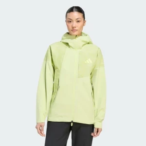 Obrázek produktu Bunda Terrex Xperior 2.5 Layer Hybrid PRIMEKNIT CLIMAPROOF Adidas Semi Frozen Lemon