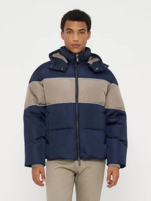 Obrázek produktu Bunda z prachového peří Armani Exchange šedomodrý denim