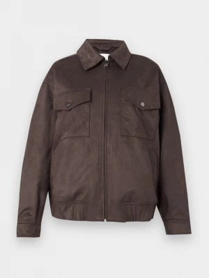 Obrázek produktu Bunda z umělé kůže Abercrombie & Fitch hnědá