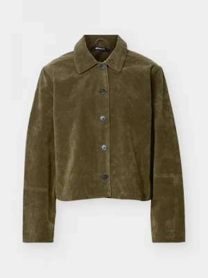 Obrázek produktu Bunda z umělé kůže Gina Tricot khaki