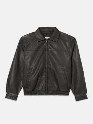 Obrázek produktu Bunda z umělé kůže Hollister Co. černá