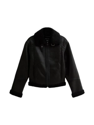 Obrázek produktu Bunda z umělé kůže New Look černá