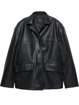 Obrázek produktu Bunda z umělé kůže PULL&BEAR černá