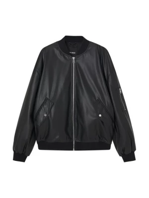 Obrázek produktu Bunda z umělé kůže PULL&BEAR černá