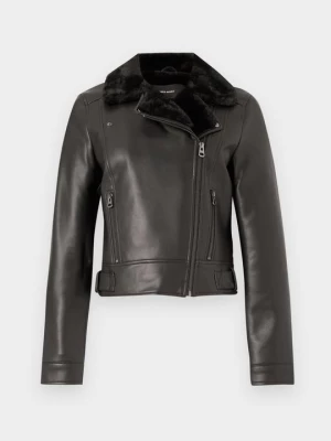 Obrázek produktu Bunda z umělé kůže Vero Moda tmavě hnědá