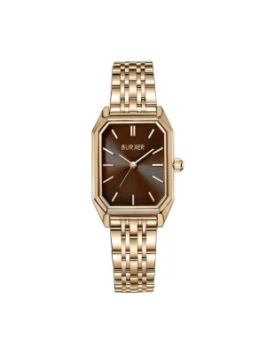 Obrázek produktu BURKER Watches Analogové hodinky 'Isabell Gold Brown' zlatá