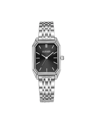 Obrázek produktu BURKER Watches Analogové hodinky 'Isabell Silver Black' stříbrná