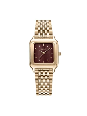 Obrázek produktu BURKER Watches Analogové hodinky 'Macy' zlatá / burgundská červeň