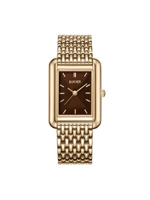 Obrázek produktu BURKER Watches Analogové hodinky 'Olivia Gold Brown' zlatá