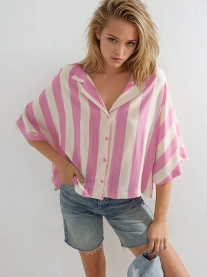 Obrázek produktu Busem Halenka béžová / pink