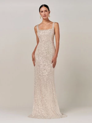 Obrázek produktu BWLDR Šaty 'HOZIER GOWN' champagne