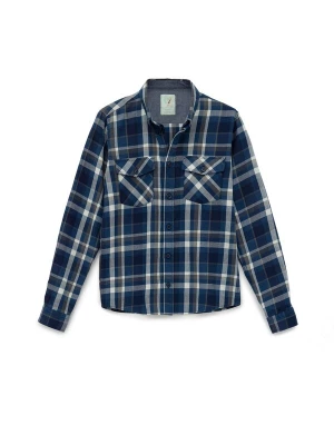 Obrázek produktu By Diess Collection Košile indigo / šedá / bílá