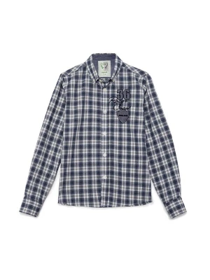 Obrázek produktu By Diess Collection Košile námořnická modř / šedá / bílá