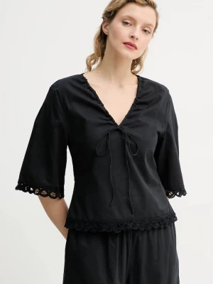 Obrázek produktu By Malene Birger Bavlněná halenka By Malene Birger ULRIKKE černá