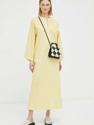 Obrázek produktu By Malene Birger Bavlněné šaty By Malene Birger žlutá