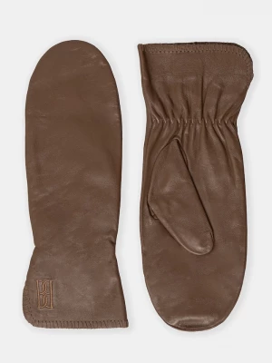 Obrázek produktu By Malene Birger Rukavice By Malene Birger GINNYL hnědá