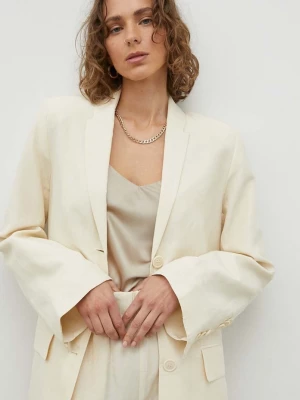 Obrázek produktu By Malene Birger Sako s příměsí lnu By Malene Birger Porter béžová