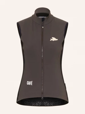 Obrázek produktu Café Du Cycliste Softshellová Cyklistická Vesta Sibille tmavě šedá / černá