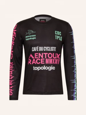 Obrázek produktu Café Du Cycliste Tričko S Dlouhým Rukávem Ambre Topologie černá / růžová / mátová