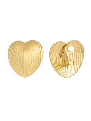 Obrázek produktu Cala Rose Náušnice 'GLOW HEART' zlatá