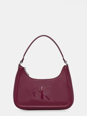 Obrázek produktu Calvin Klein baguette kabelka dámská z imitace kůže burgundské