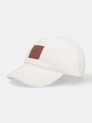 Obrázek produktu Calvin Klein baseballová čepice dámská fleecová béžová