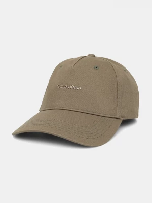 Obrázek produktu Calvin Klein baseballová čepice pánská bavlněná zelená