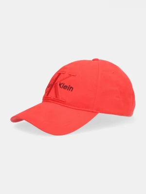 Obrázek produktu Calvin Klein Bavlněná baseballová čepice Calvin Klein červená