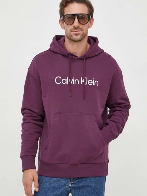 Obrázek produktu Calvin Klein Bavlněná mikina Calvin Klein fialová
