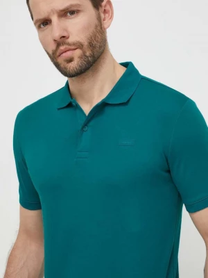 Obrázek produktu Calvin Klein Bavlněné polo tričko Calvin Klein zelená