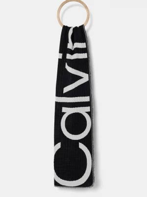Obrázek produktu Calvin Klein Bavlněný šátek černá