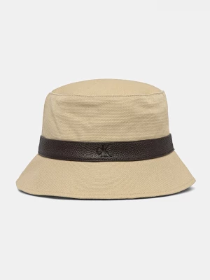 Obrázek produktu Calvin Klein bucket klobouk dámský bavlněný béžová