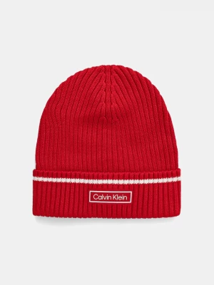Obrázek produktu Calvin Klein Dětská čepice s příměsí vlny červená