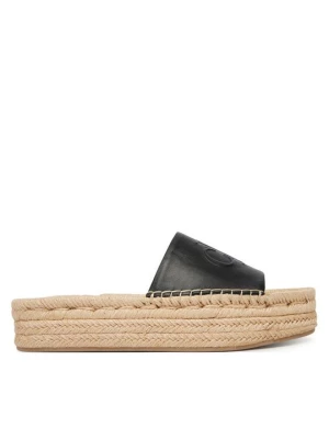 Obrázek produktu Calvin Klein Espadrilky Flatf Espa Mule Lth Mg HW0HW03027 Černá