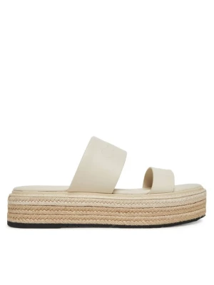 Obrázek produktu Calvin Klein Espadrilky Flatform Wedge Slide - He HW0HW02374 Écru Krémová