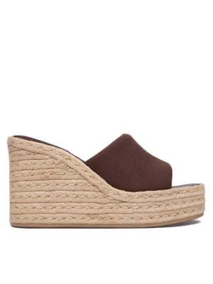 Obrázek produktu Calvin Klein Espadrilky Wedge Espad 70 Canvas Mg HW0HW03282 Hnědá