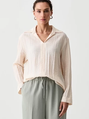 Obrázek produktu Calvin Klein halenka dámská s viskózou béžová