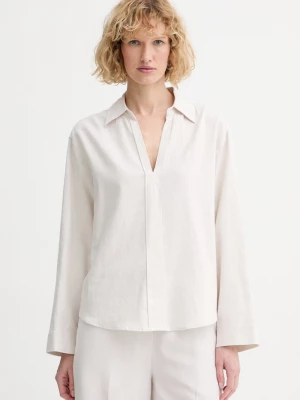 Obrázek produktu Calvin Klein halenka dámská se lnem béžová