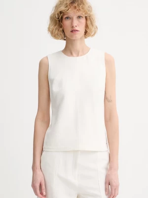 Obrázek produktu Calvin Klein halenka na ramínka dámská s viskózou béžová
