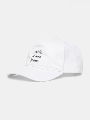 Obrázek produktu Calvin Klein Jeans Bavlněná baseballová čepice Calvin Klein Jeans bílá
