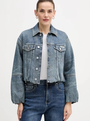 Obrázek produktu Calvin Klein Jeans Bavlněná džínová bunda modrá